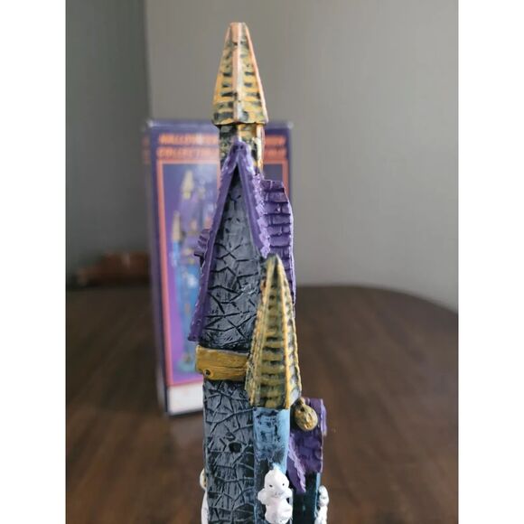 Windsor Collection Set of 2 Halloween Haunted House Tall 12"Collectibles w/Boxes - Picture 16 of 16